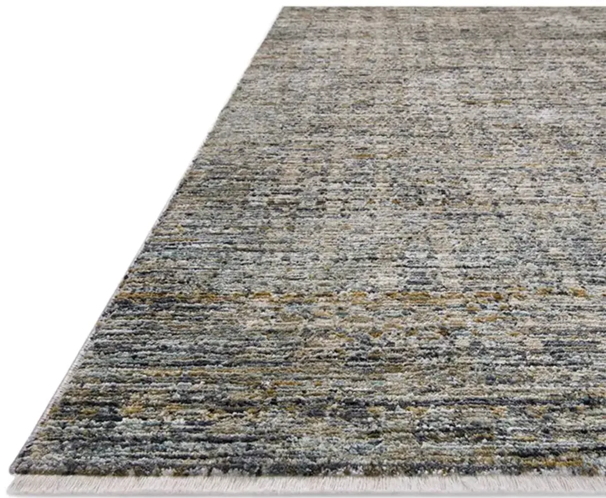 Soho Charcoal Multi 9 6  x 13 1  Area Rug
