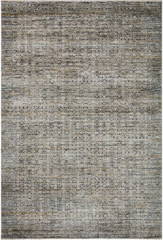 Soho Charcoal Multi 11 6  x 15 7  Area Rug