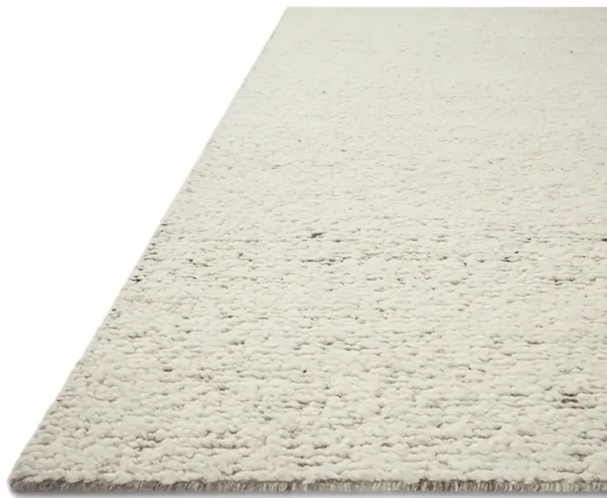 Amber Lewis Mulholland Silver Natural 10 0  x 14 0  Area Rug