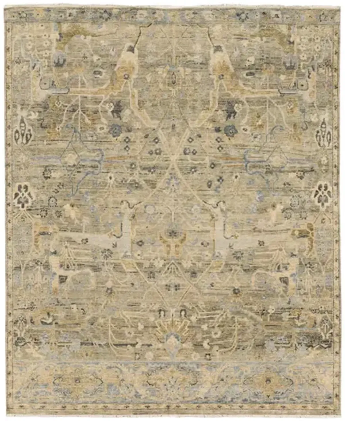 Hand Knotted 8 2  X 9 10  Area Rug