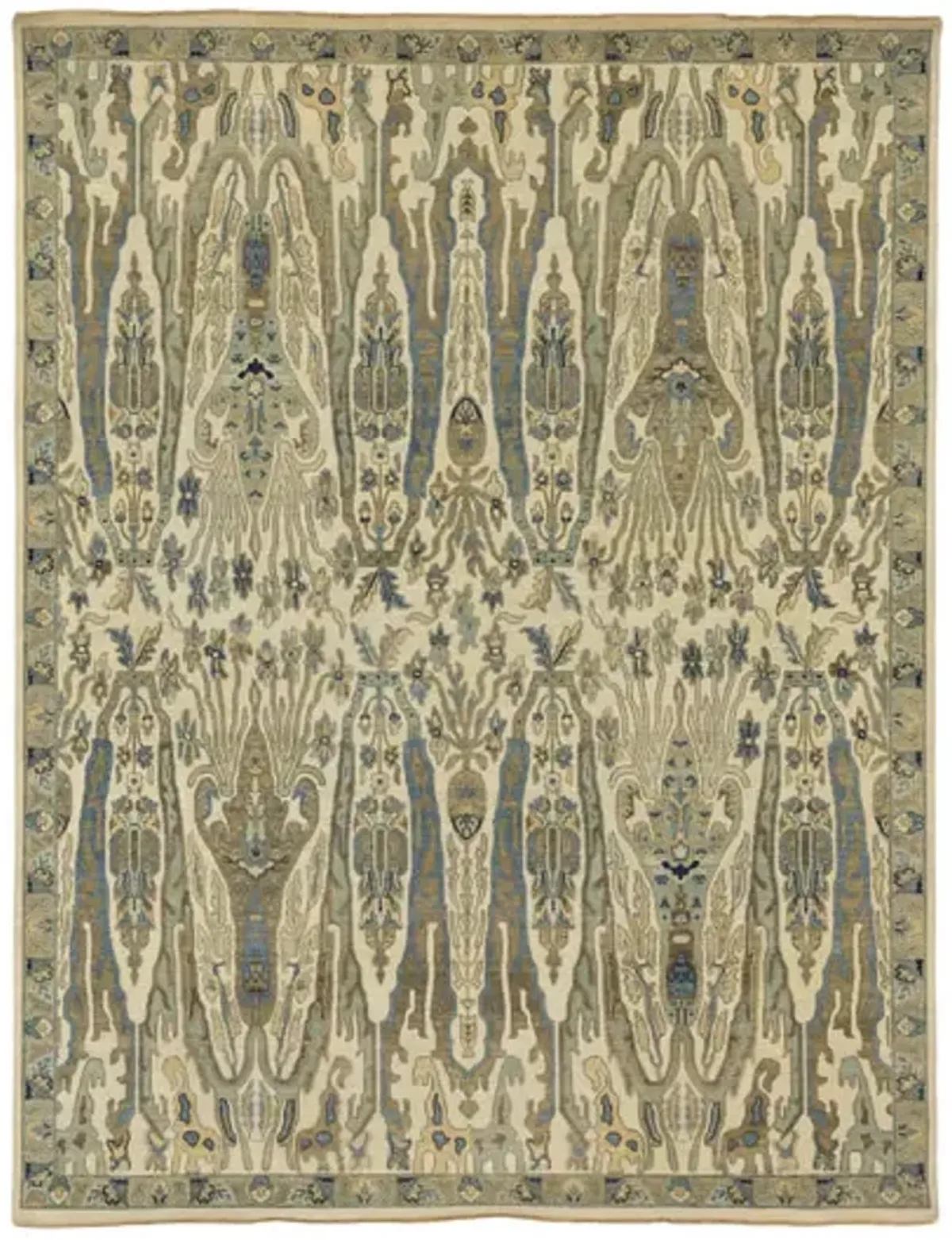 Hand Knotted - 9 0  x 12 0  Area Rug 