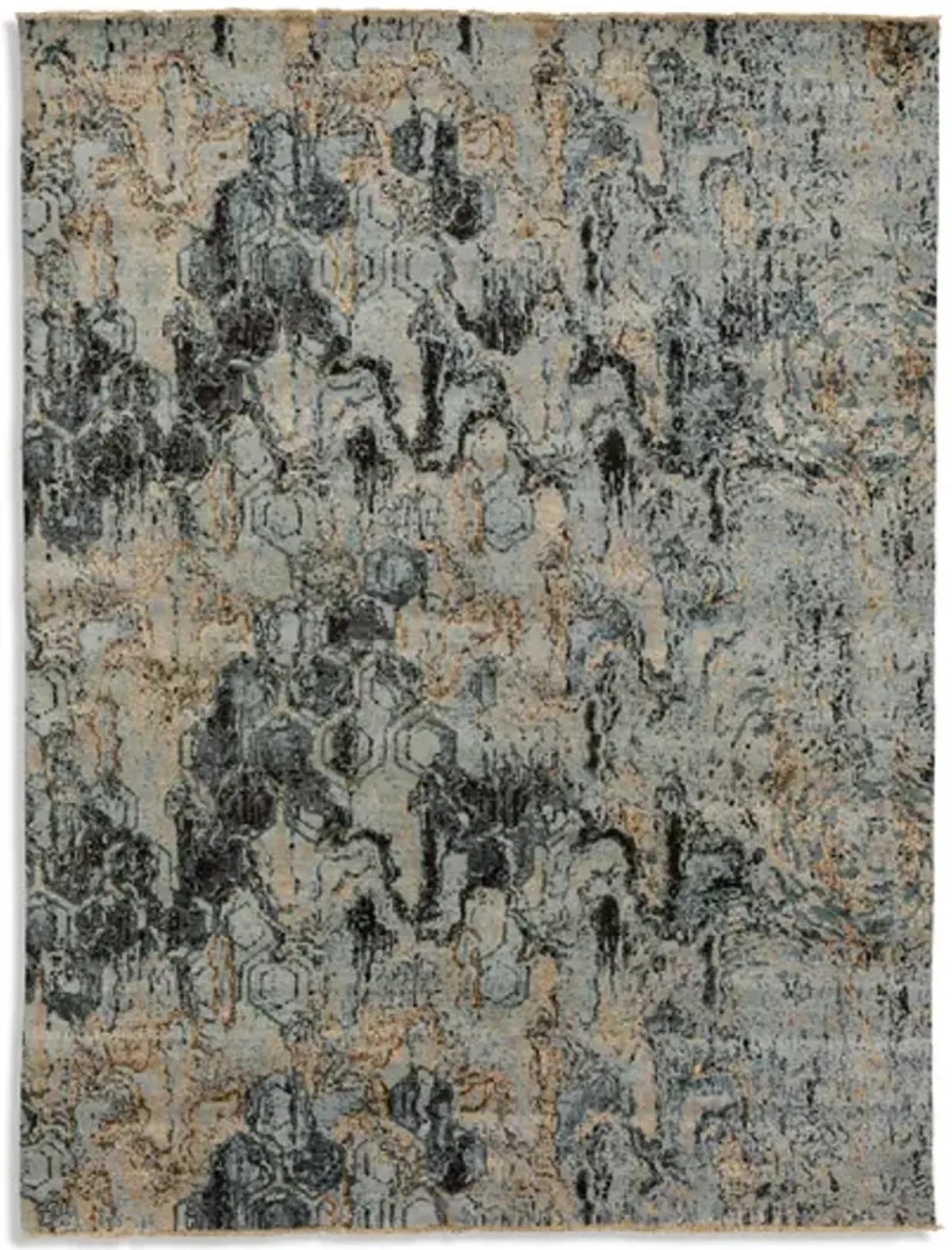 Hermitage Hand Knotted 9 0  x 11 10  Area Rug