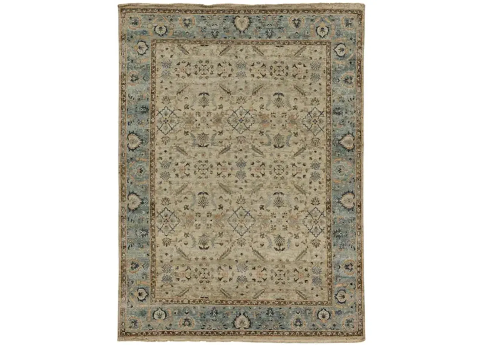 Milano Hand Knotted 9 1  x 12 4   Area Rug