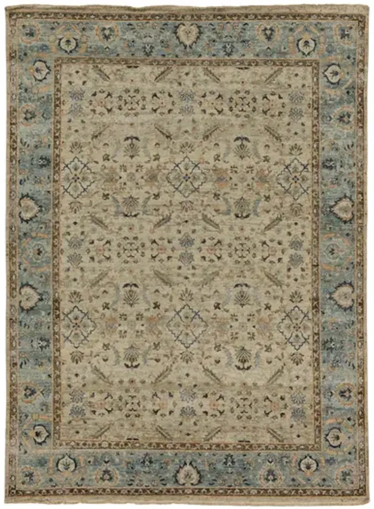 Milano Hand Knotted 9 1  x 12 4   Area Rug