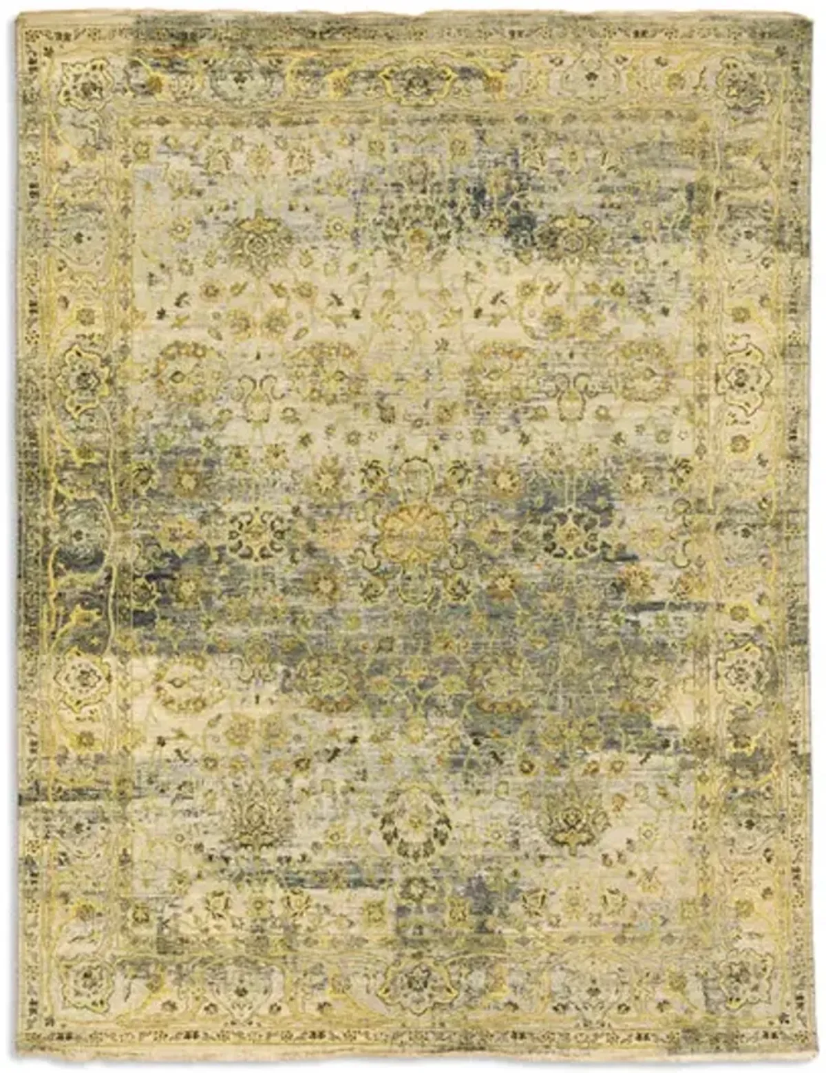 Hand Knotted 9 1  X 11 10  Area Rug