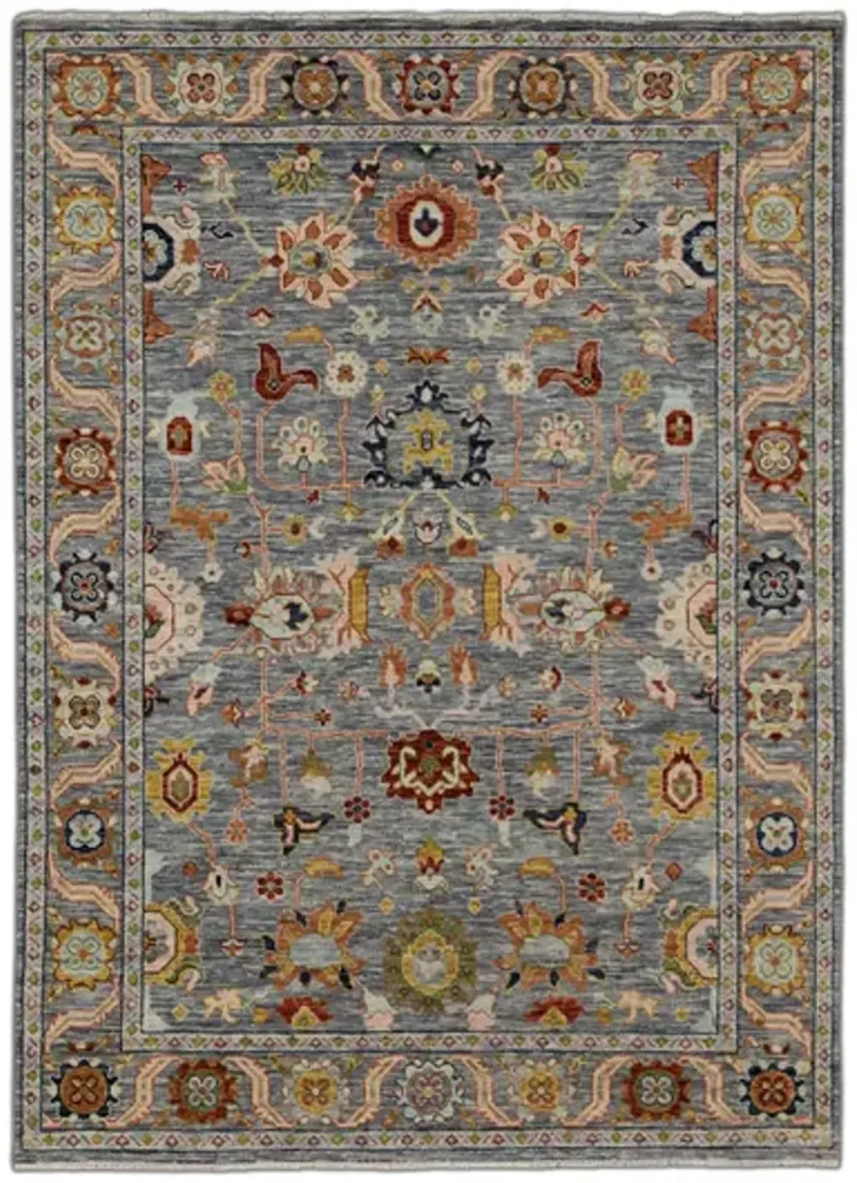 Hand Knotted - 8 6  x 11 6  Area Rug