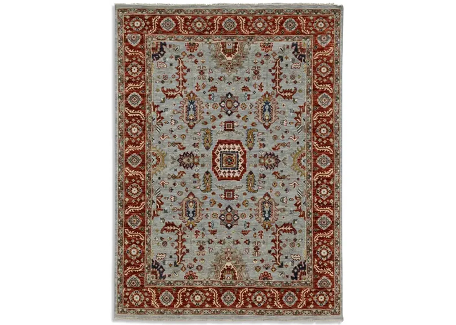 Hand Knotted - 8 6  x 11 6  Area Rug