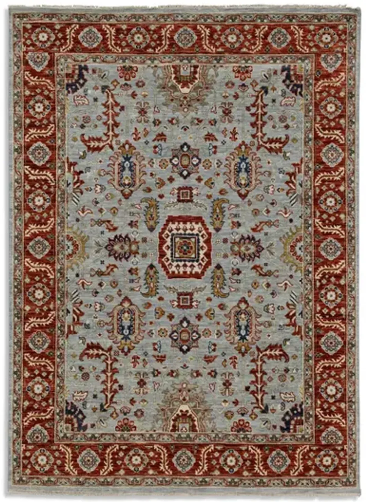 Hand Knotted - 8 6  x 11 6  Area Rug