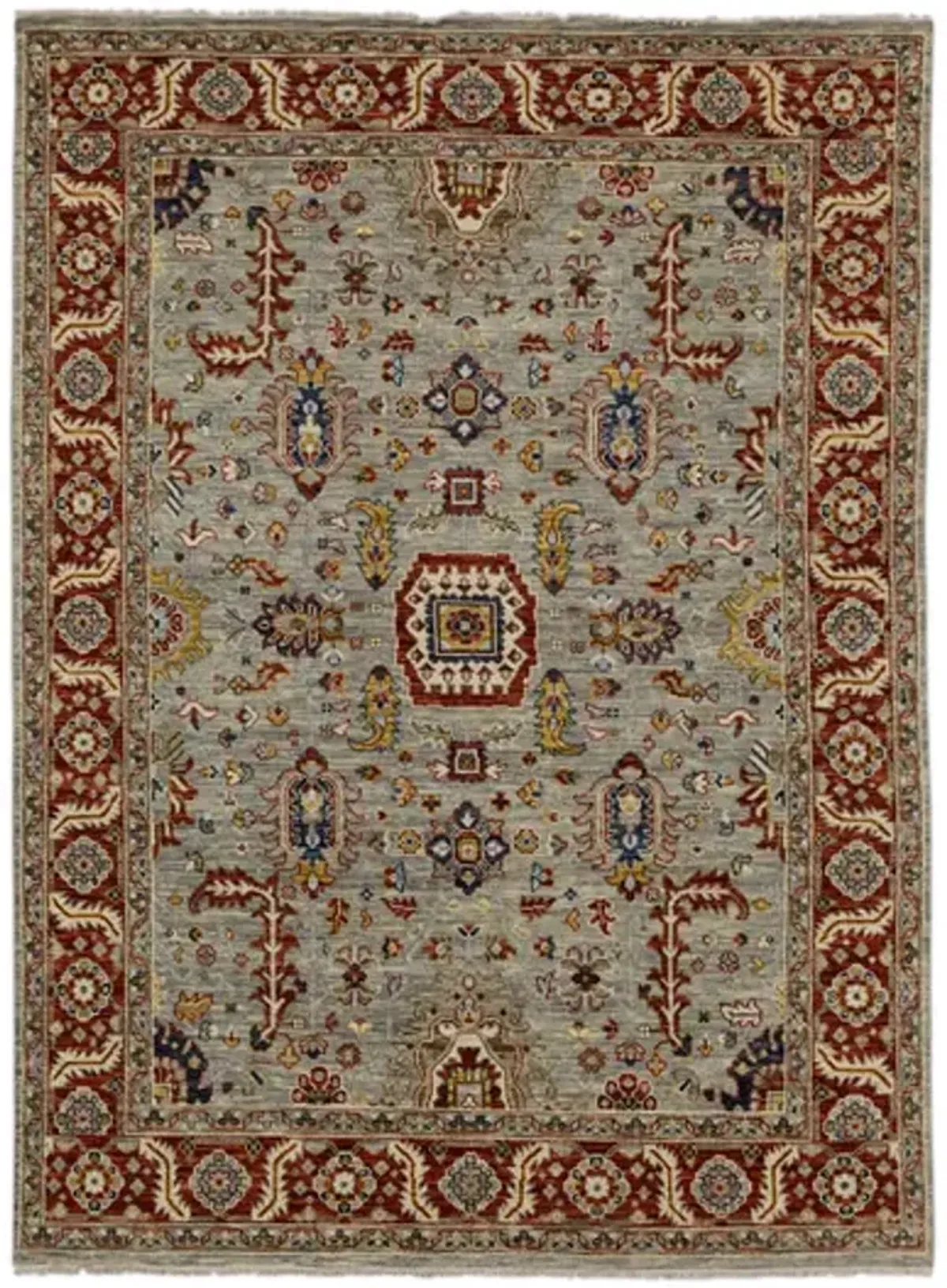 Hand Knotted - 8 6  x 11 6  Area Rug