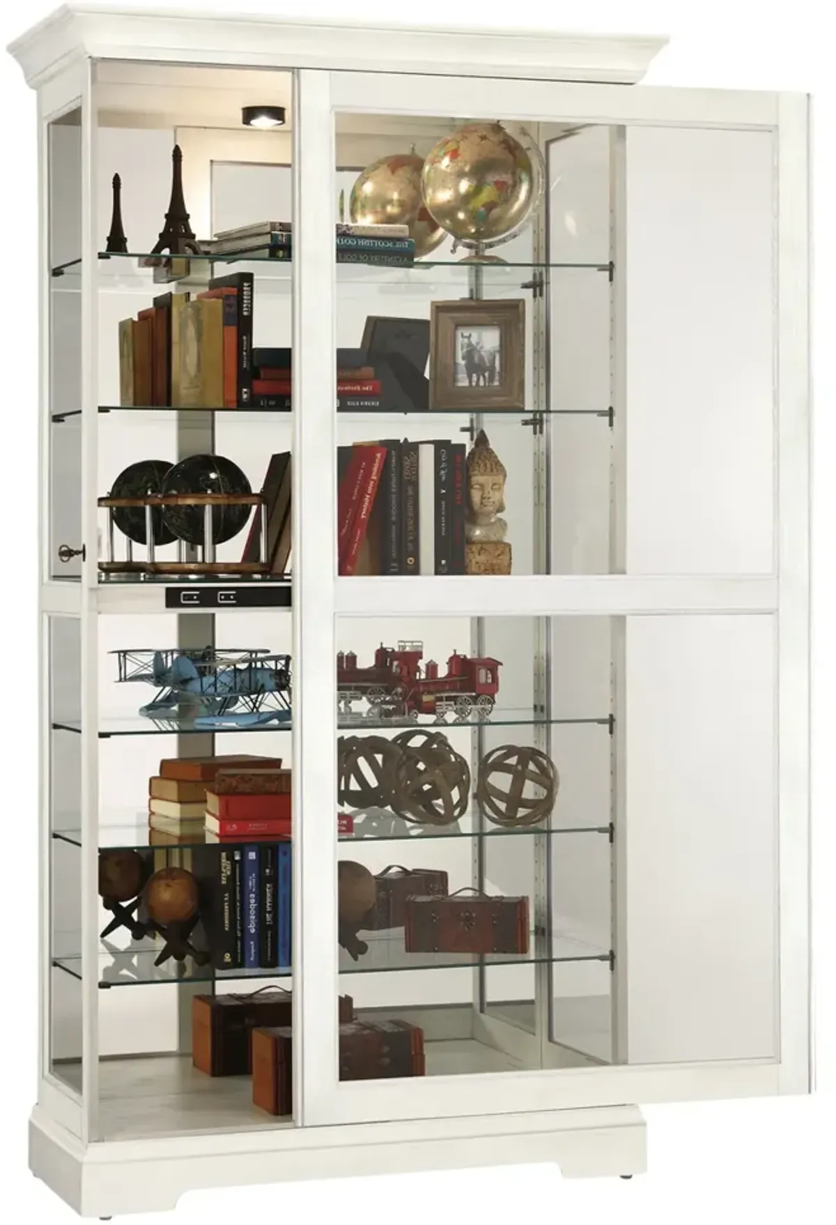 Tyler Sliding Door Curio