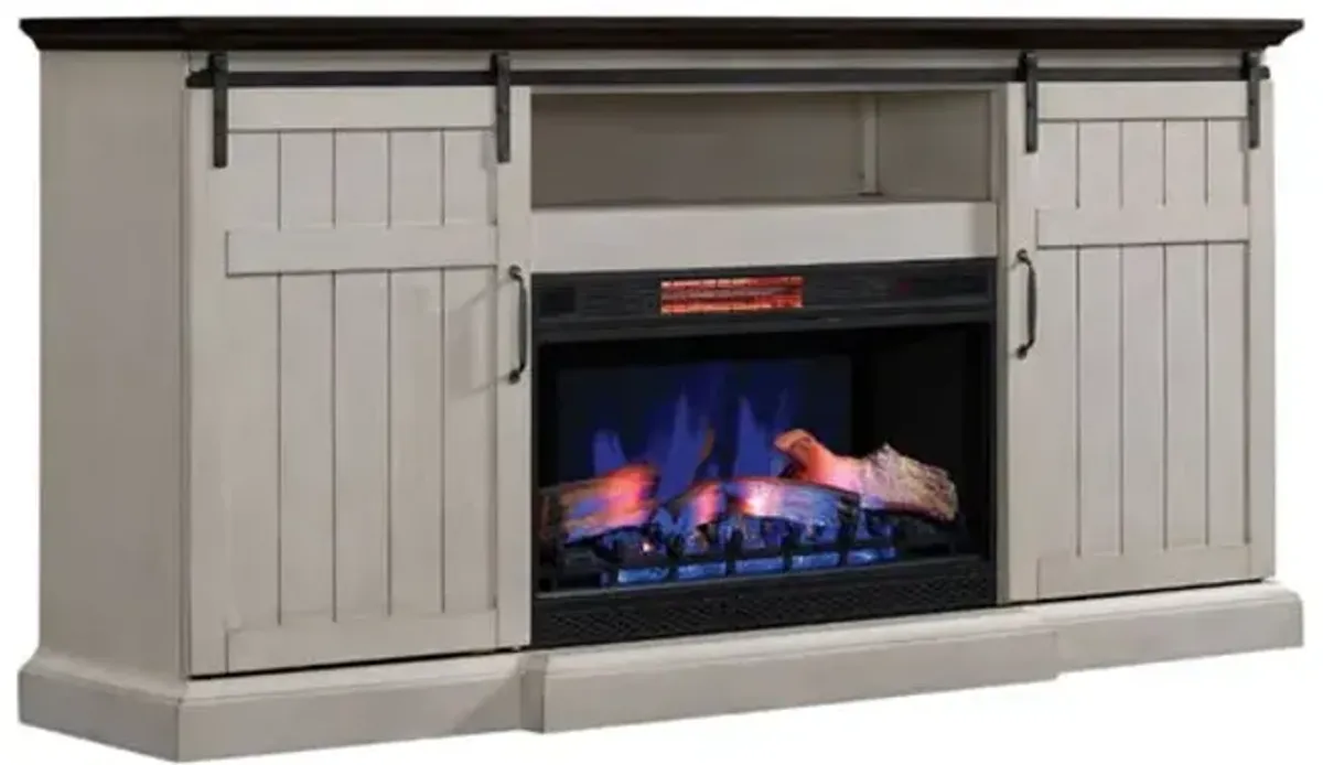 Barndoor Electric Fireplace