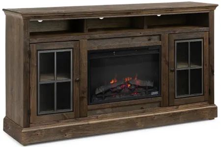 Churchill Mantel With Fireplace