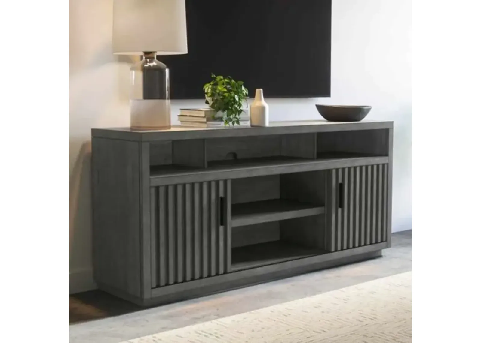 Logan 74  Smoke Media Console