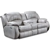 Lacey Power Reclining Loveseat With Console
