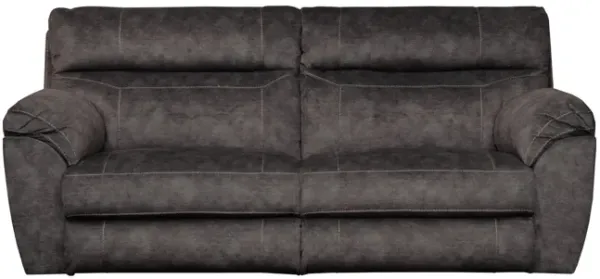 Verde Lay Flat Power Reclining Sofa - Smoke