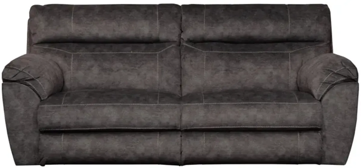 Verde Lay Flat Power Reclining Sofa - Smoke