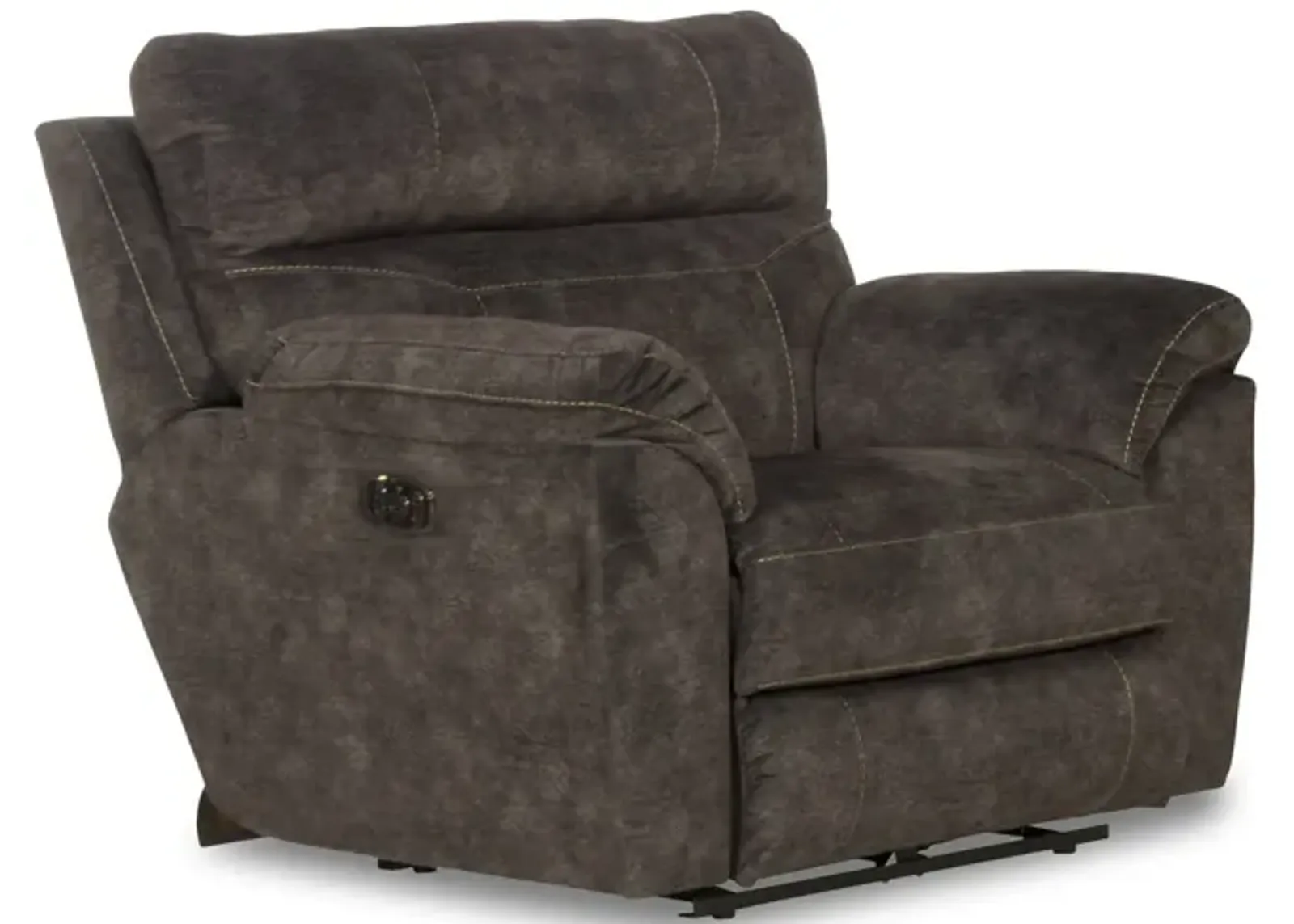 Verde Lay Flat Power Recliner - Smoke