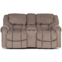 Del Mar Power Reclining Loveseat With Console