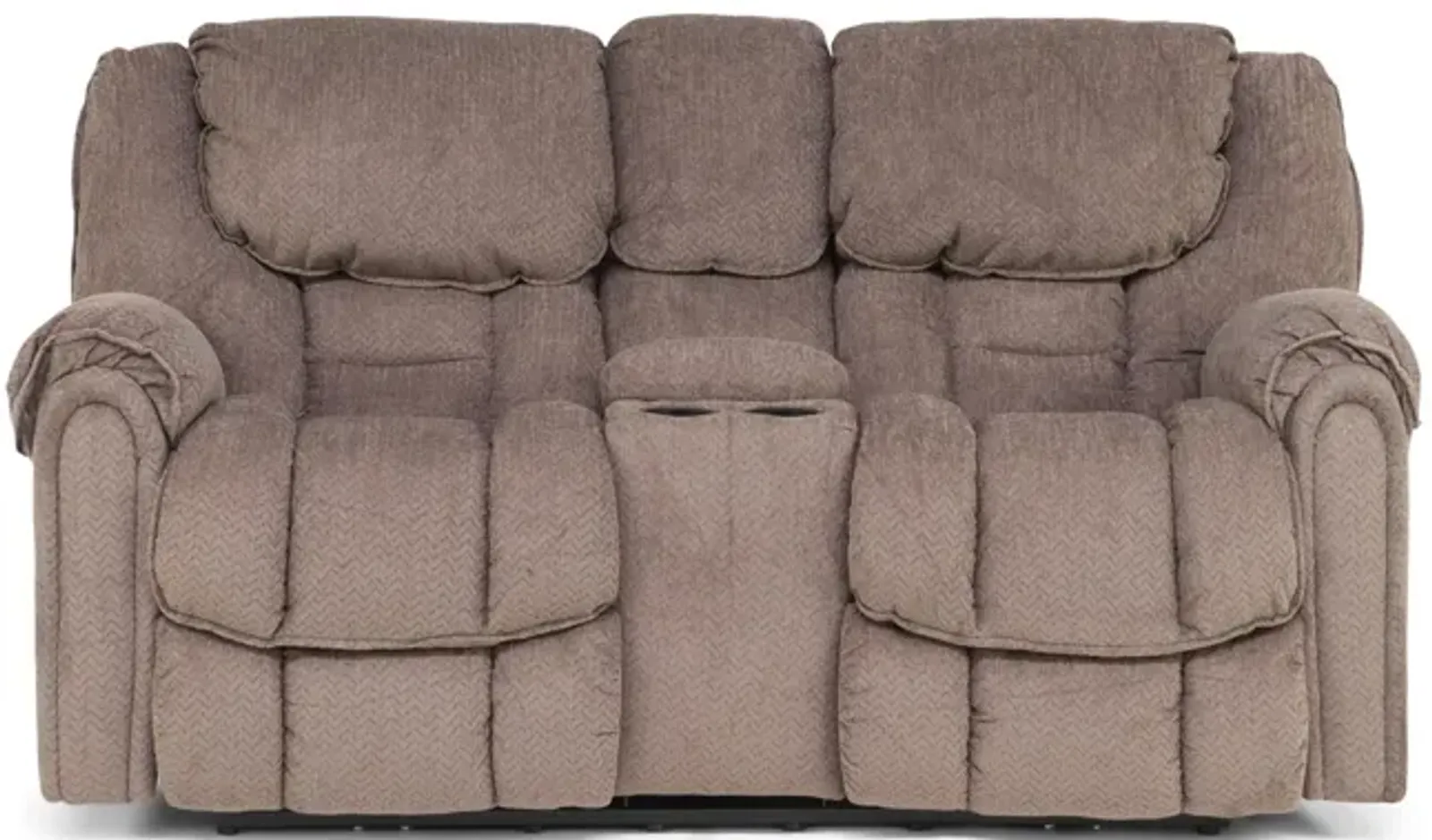 Del Mar Power Reclining Loveseat With Console