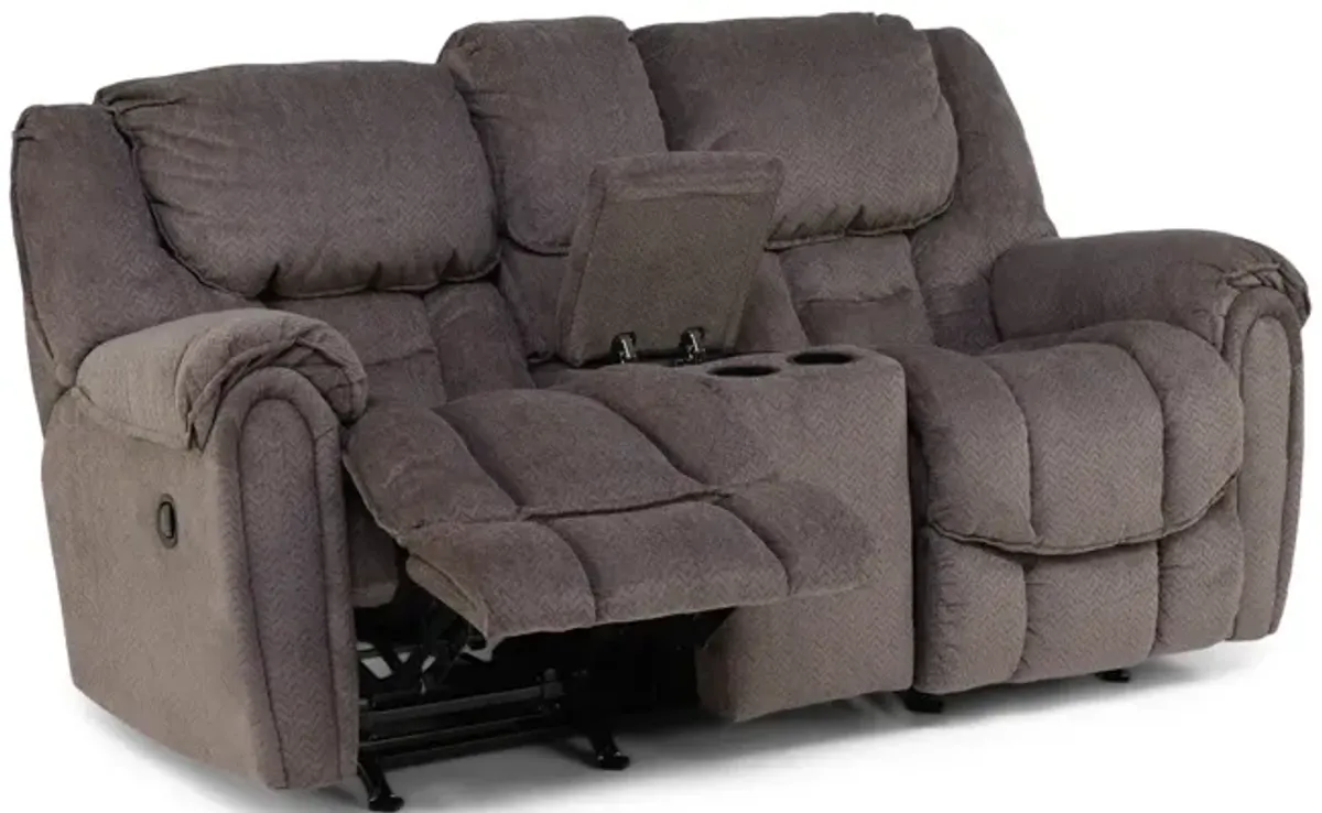 Del Mar Reclining Loveseat With Console