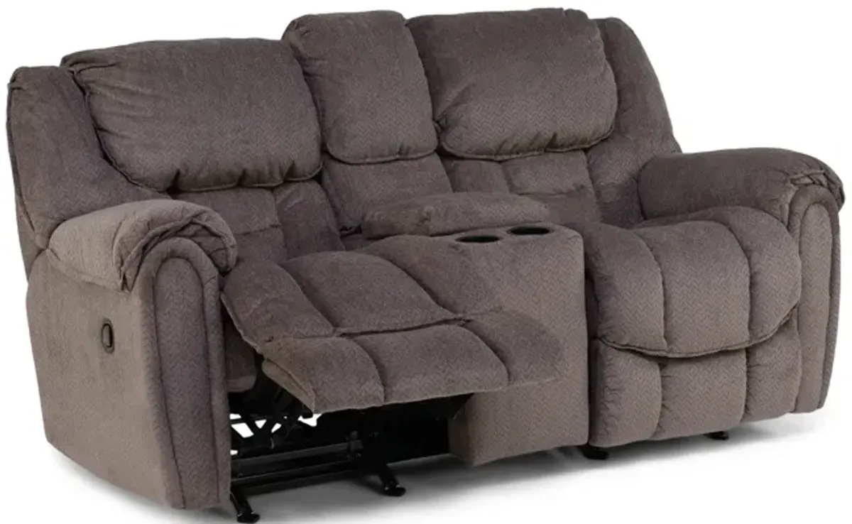 Del Mar Reclining Loveseat With Console