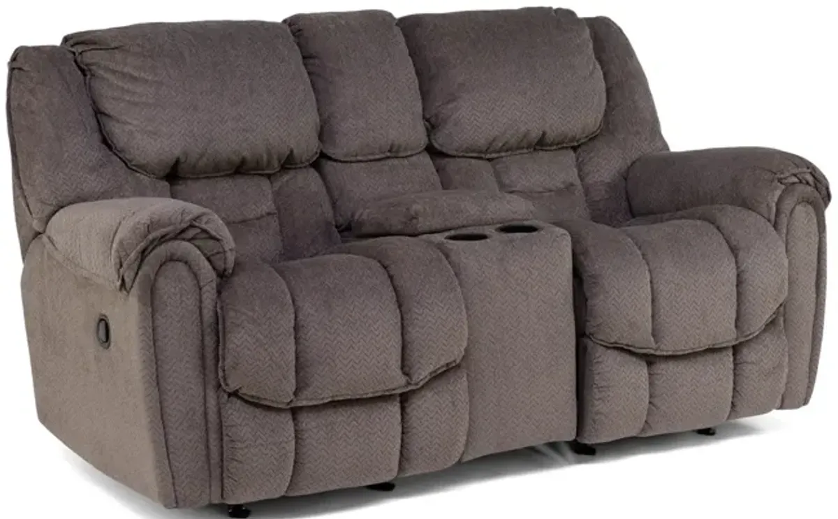 Del Mar Reclining Loveseat With Console