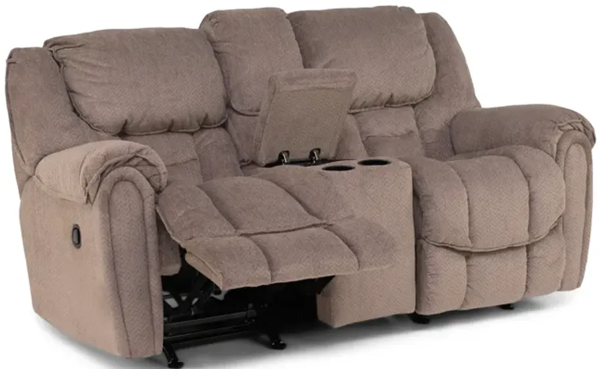 Del Mar Reclining Loveseat With Console