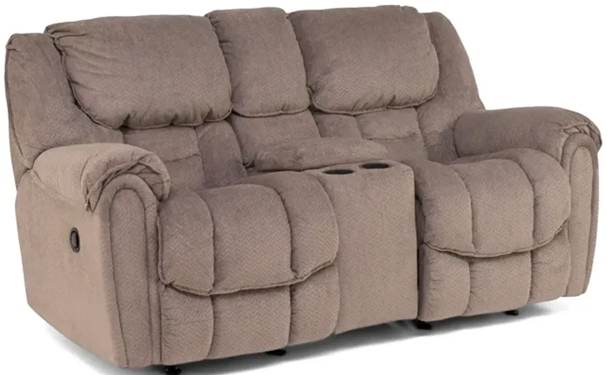 Del Mar Reclining Loveseat With Console