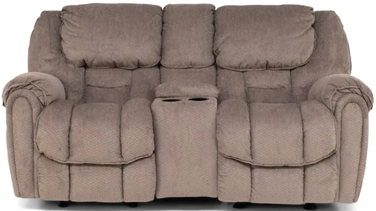 Del Mar Reclining Loveseat With Console