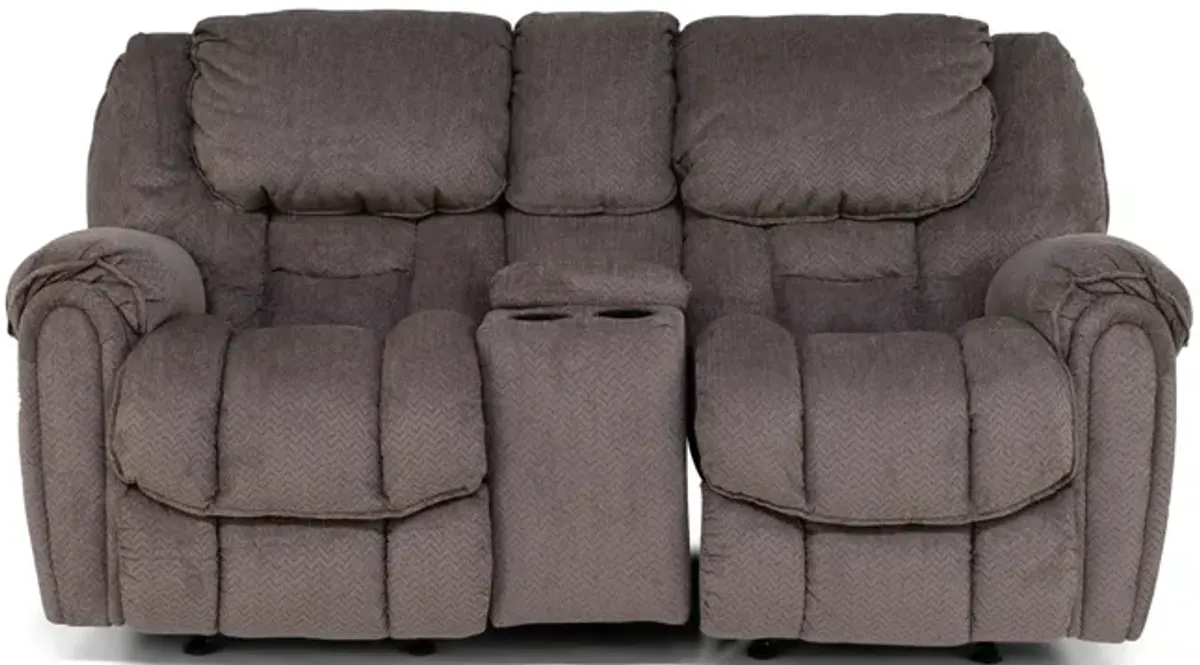 Del Mar Reclining Loveseat With Console