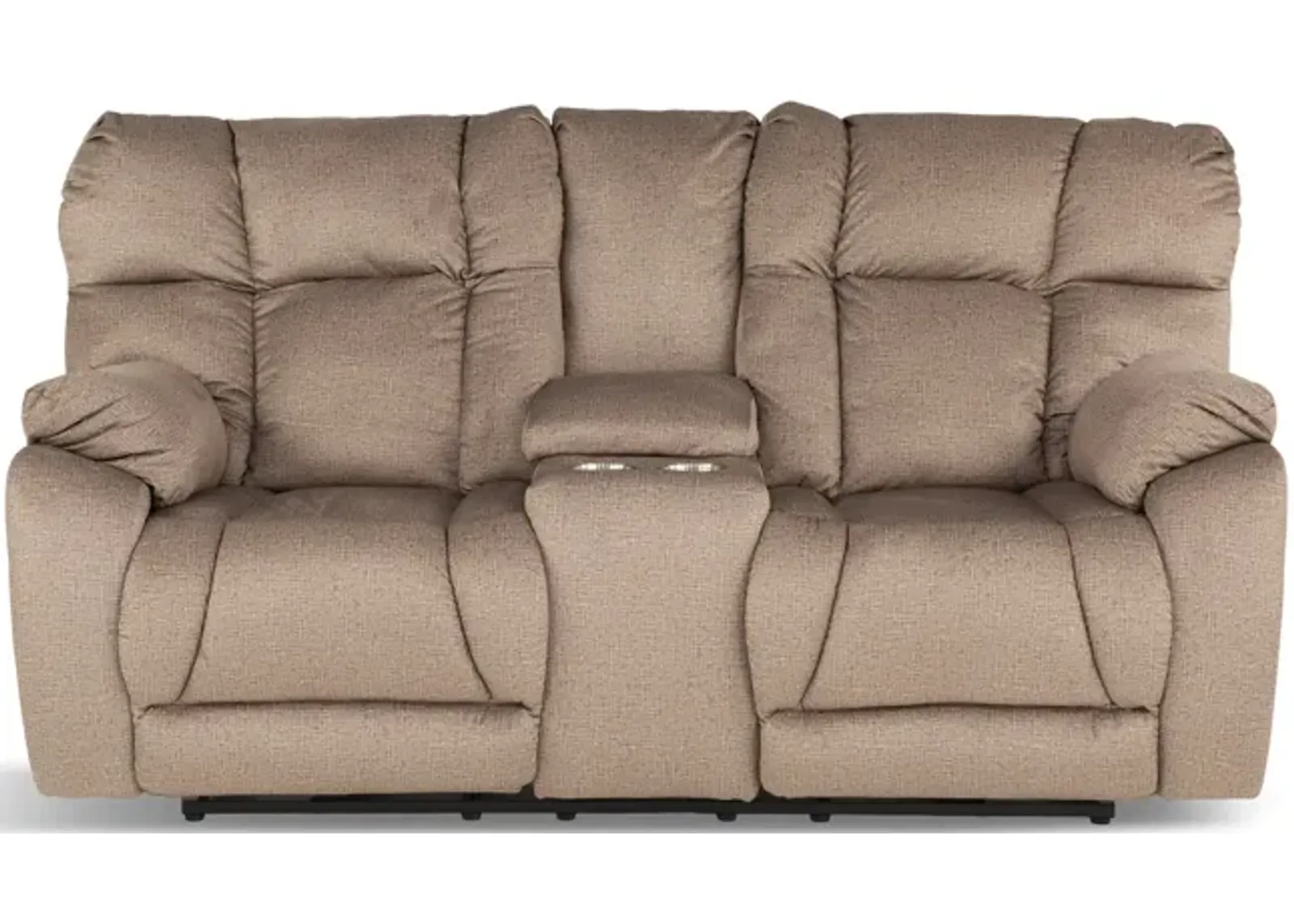 Tarah Power Reclining Loveseat With Console