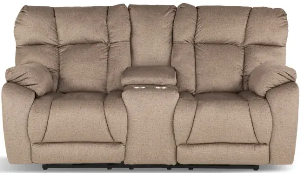 Tarah Power Reclining Loveseat With Console