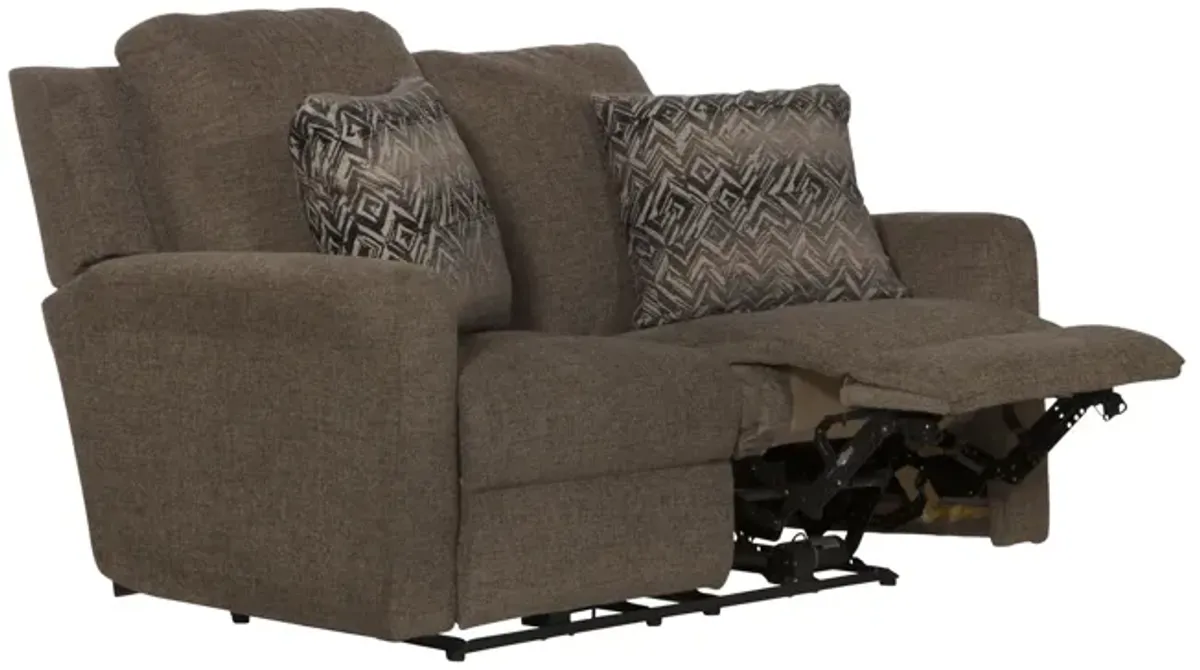 Klein Power Reclining Loveseat - Otter