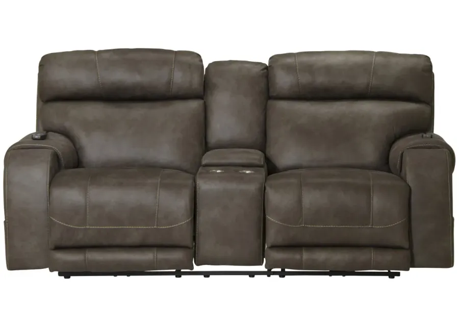 Ashby Power Loveseat with Console