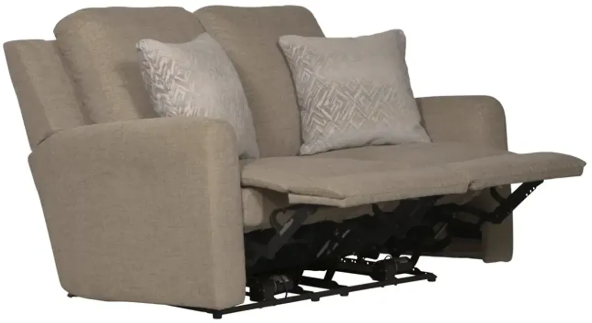 Klein Power Reclining Loveseat - Putty