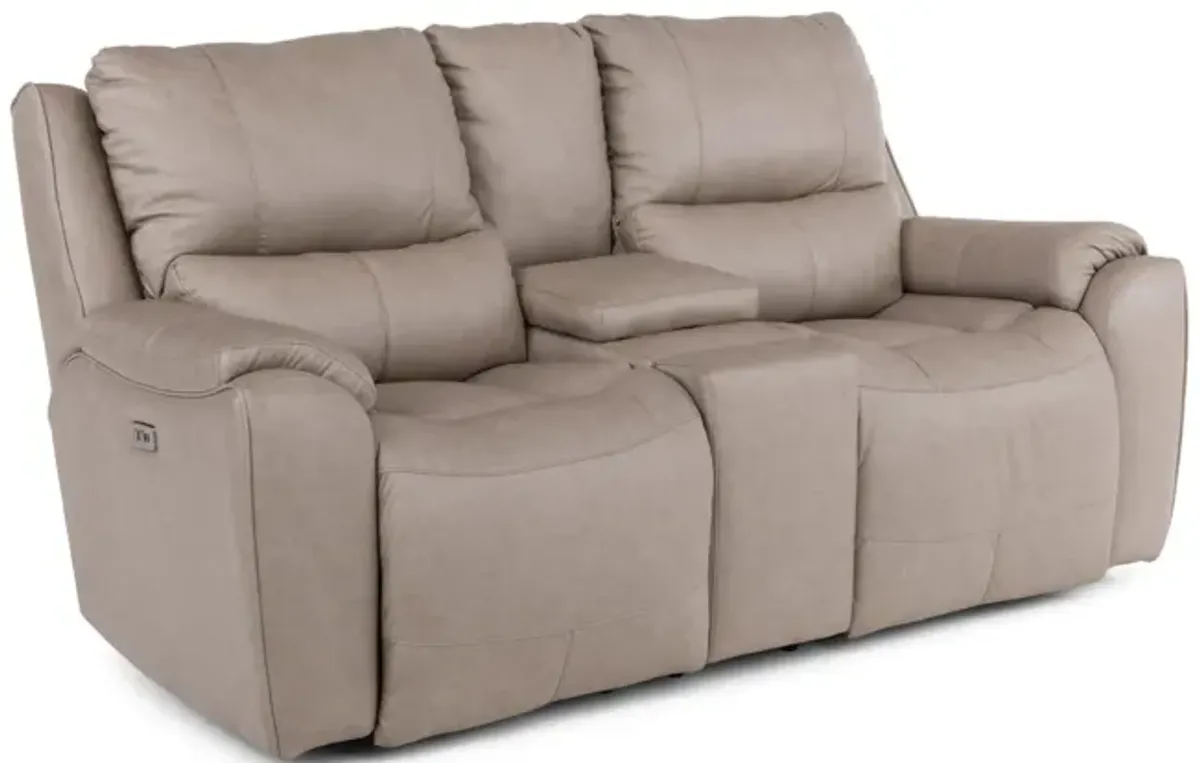 Lazard Zero Gravity Power Reclining Loveseat With Console