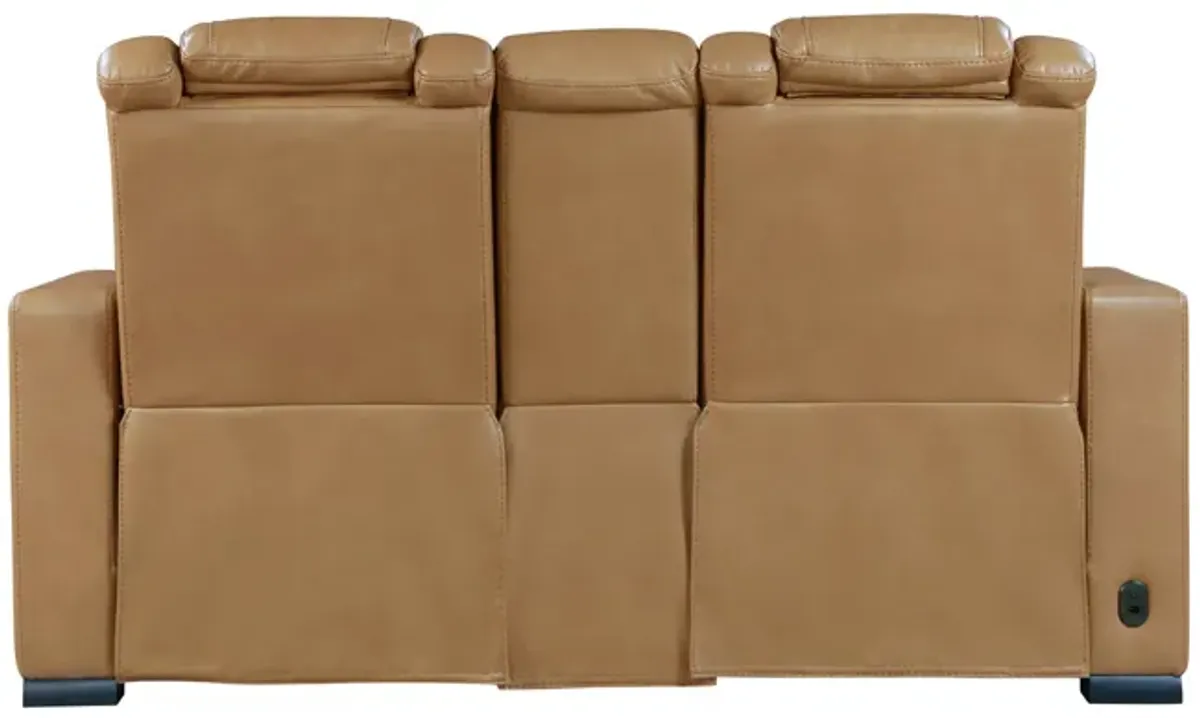 Travis Power Reclining Loveseat With Console