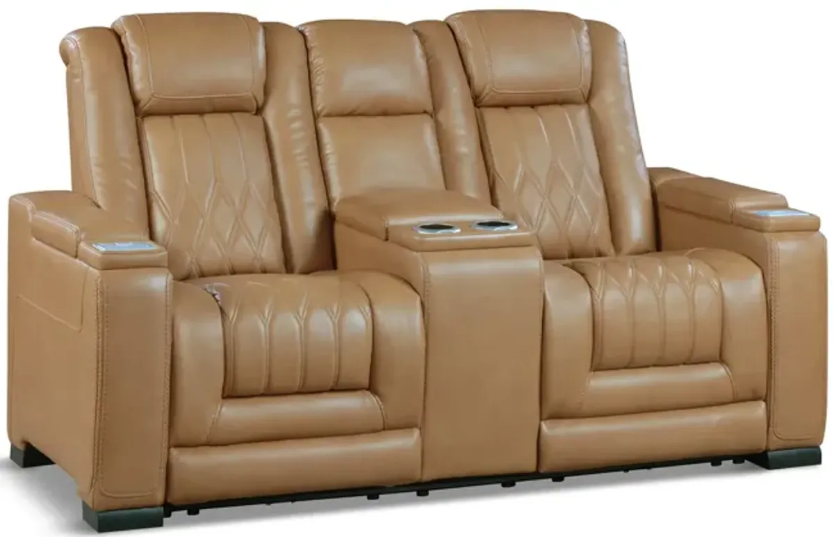 Travis Power Reclining Loveseat With Console