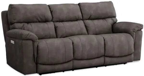 Chase Power Sofa - Pewter
