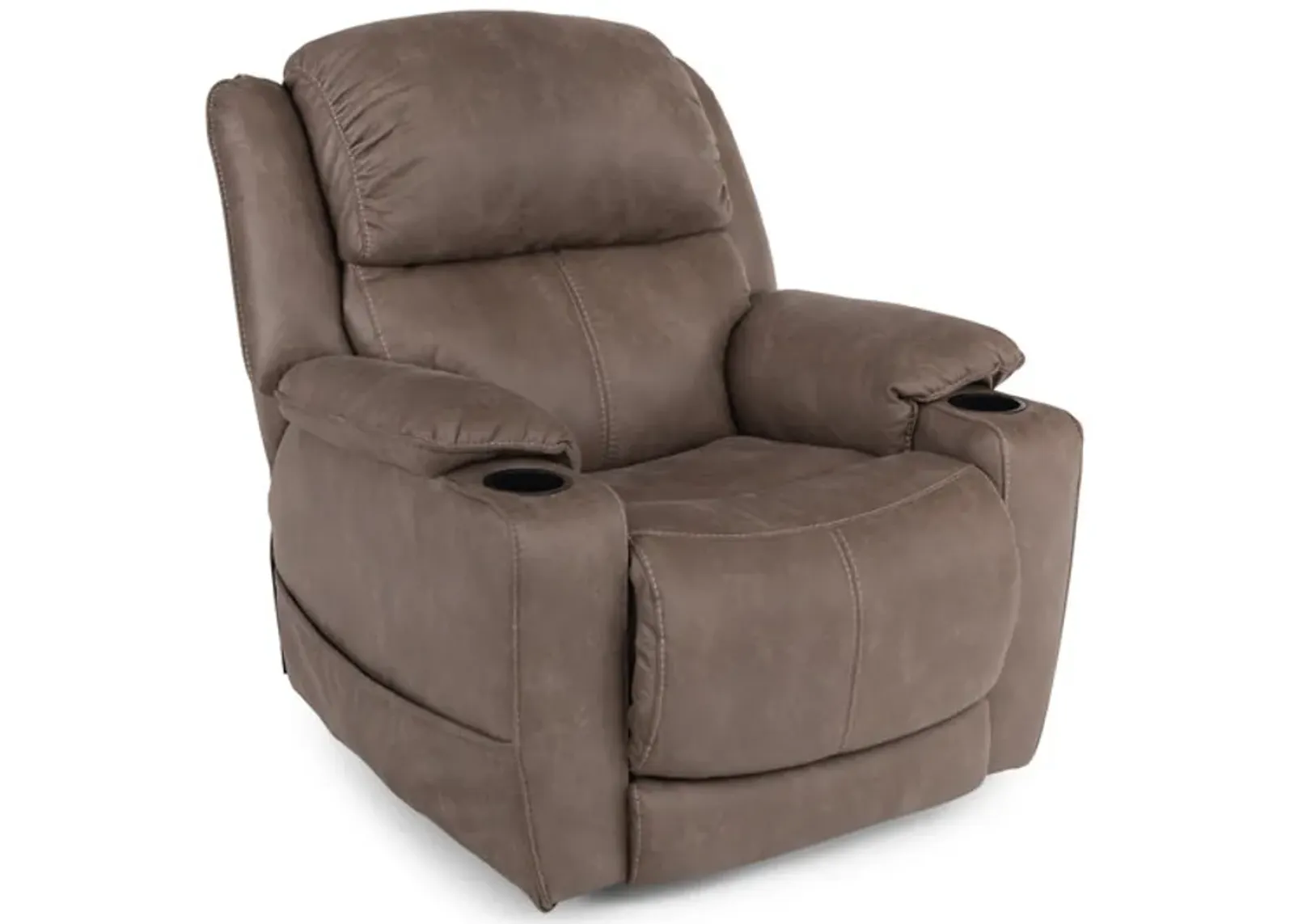 Starship Power Home Theater Recliner - Mushroom