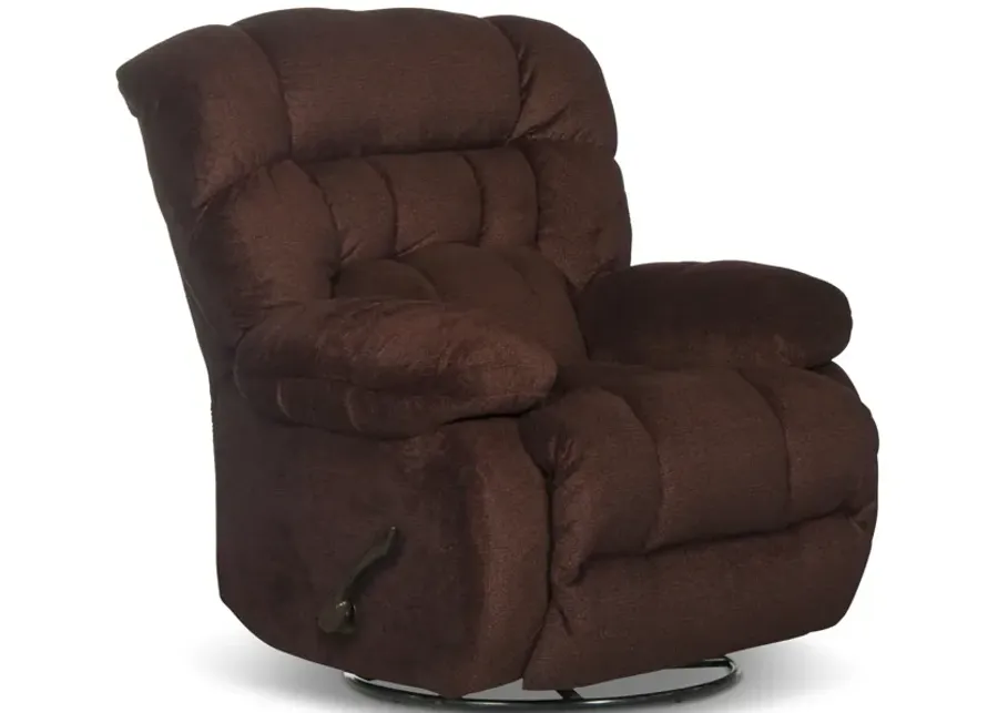 Daly Swivel Glider Recliner - Cranberry