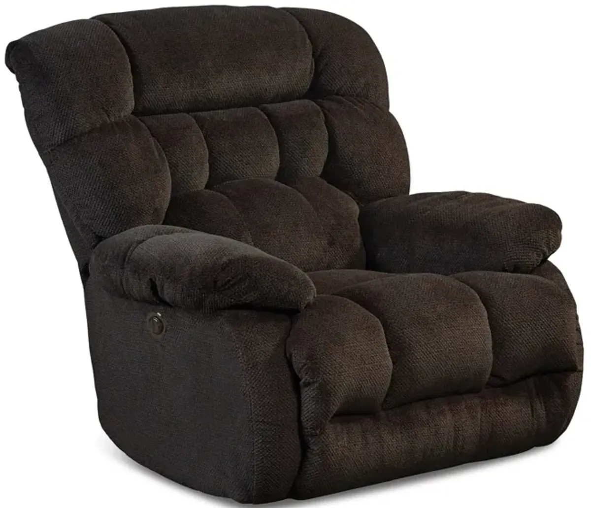 Daly Power Recliner - Chocolate