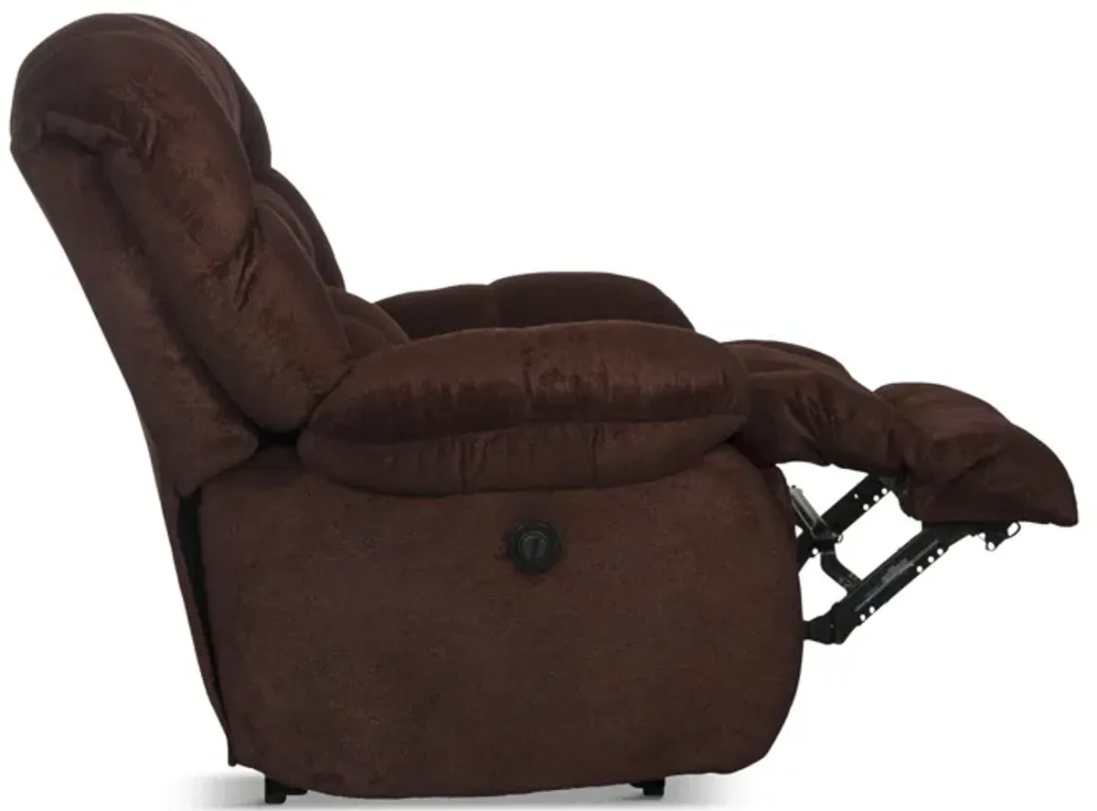 Daly Power Recliner - Cranberry