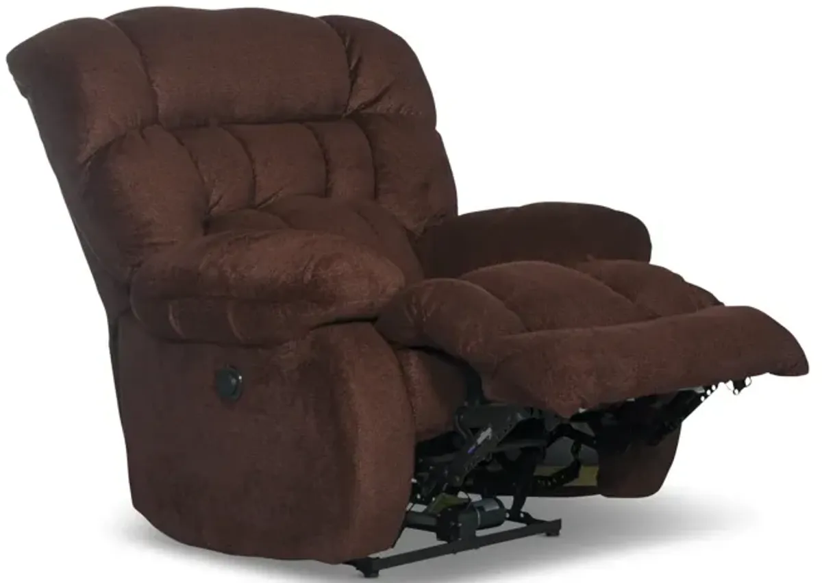 Daly Power Recliner - Cranberry