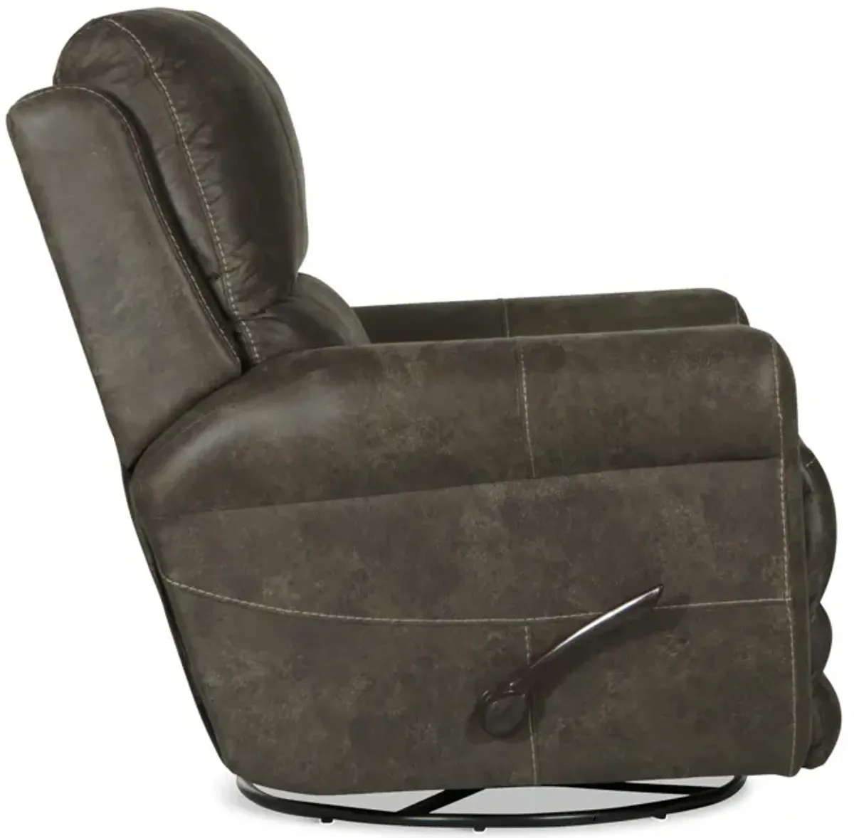 Maddie Swivel Glider Recliner - Ash