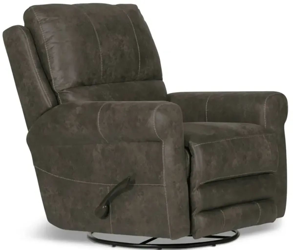 Maddie Swivel Glider Recliner - Ash