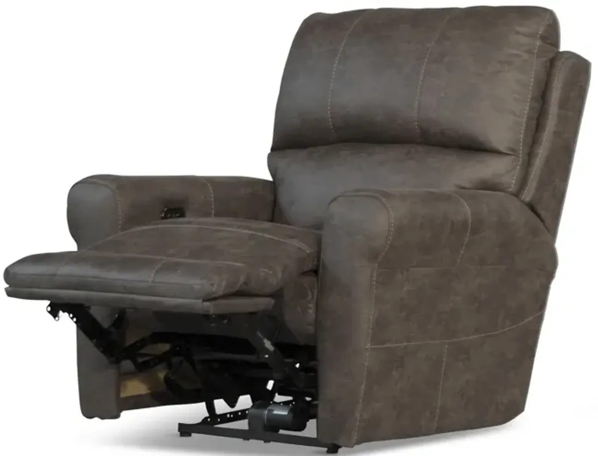 Maddie Power Recliner - Ash