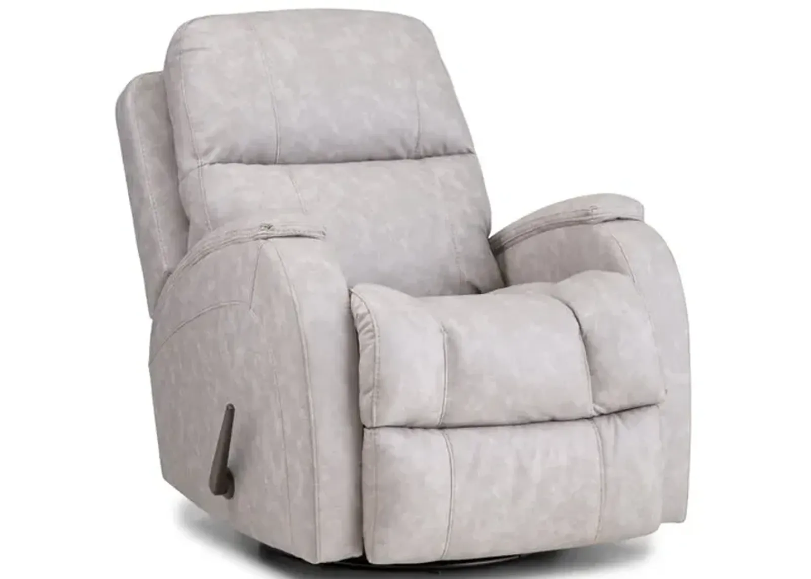 Brock Swivel Glider Recliner - Pebble