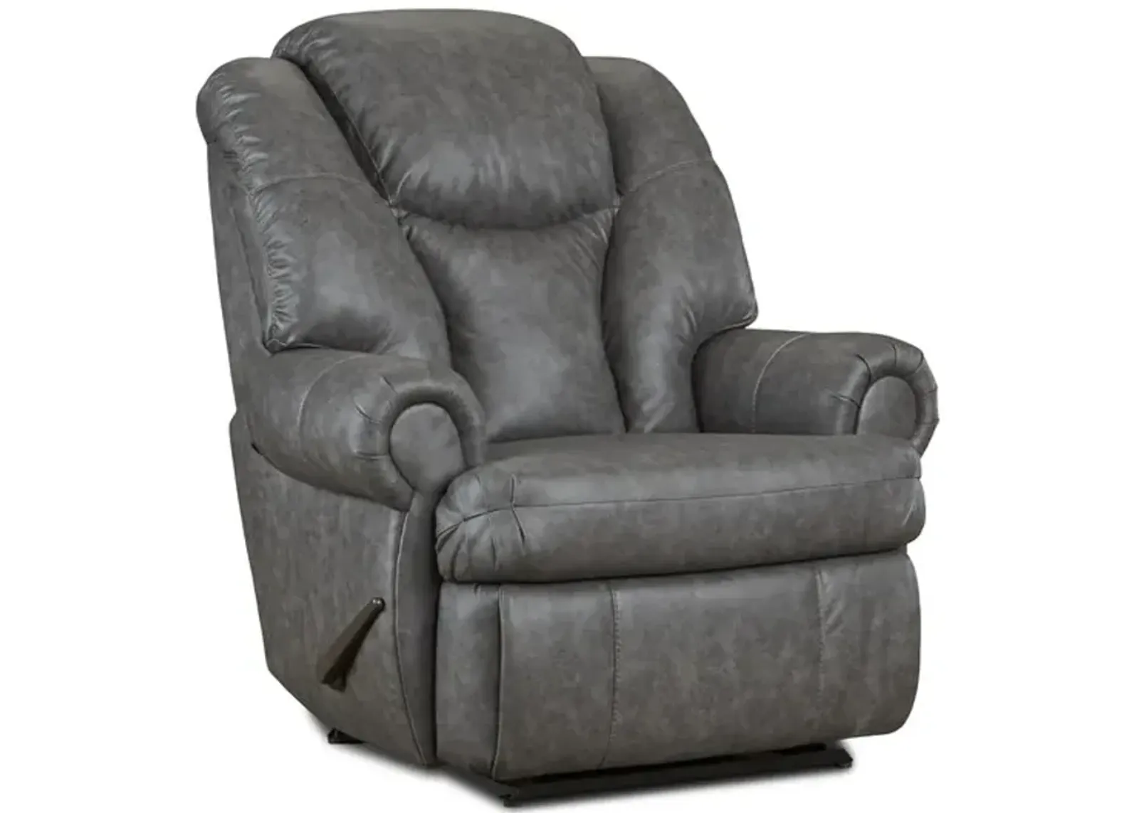 Maxwell  Oversized  Recliner - Steel