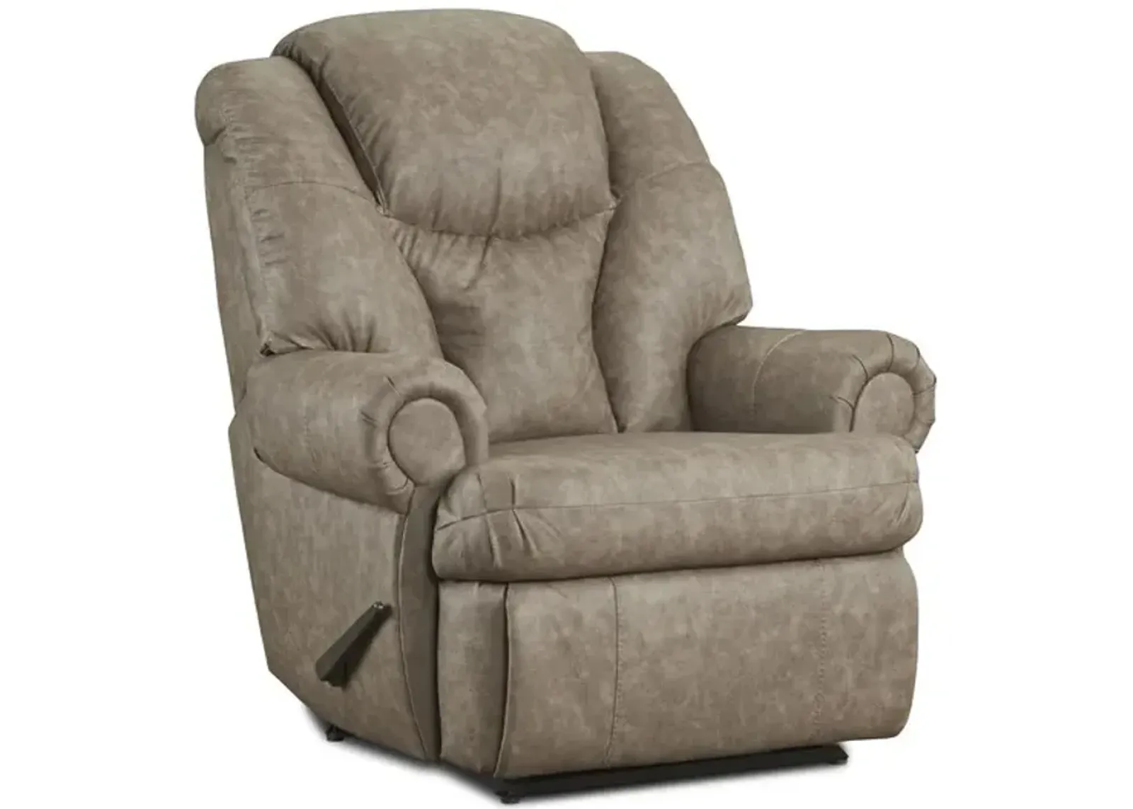 Maxwell  Oversized  Recliner - Taupe